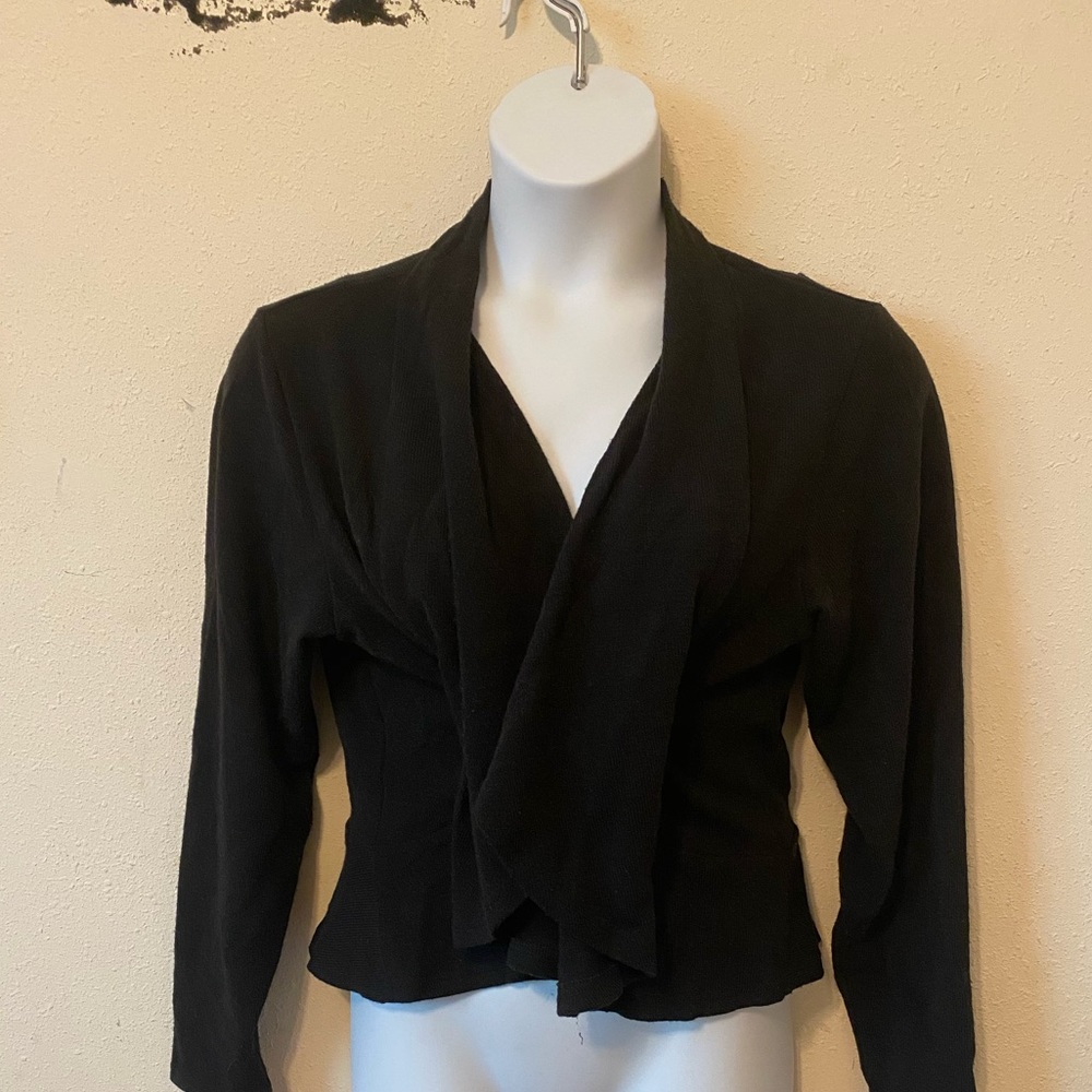 CITY CHIC Ruffle crop blazer